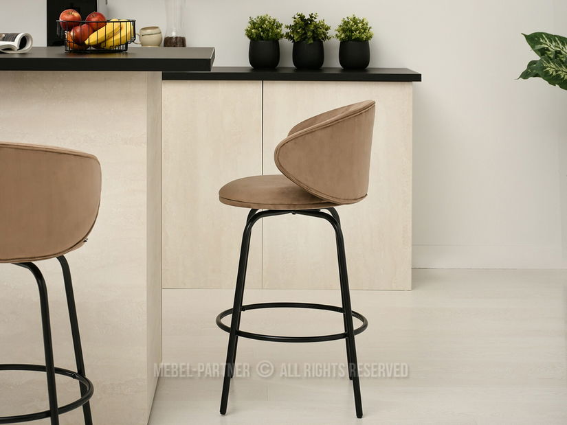 Židle Jared (béžová + černá)