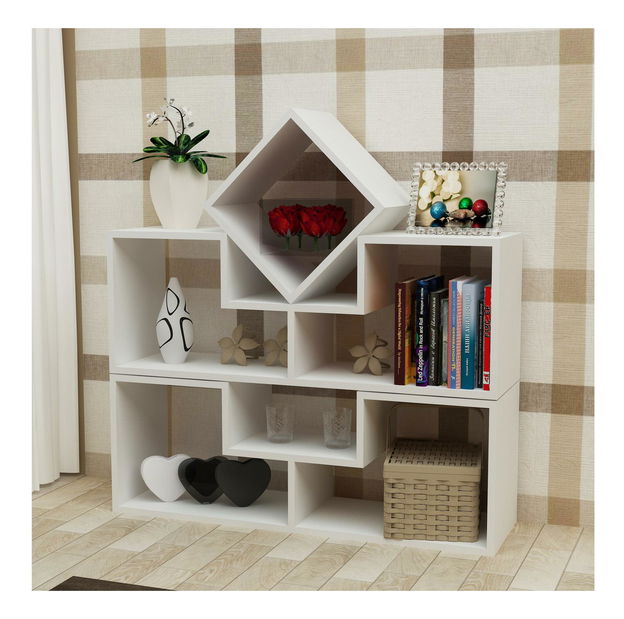 Regál Belo (bílá)