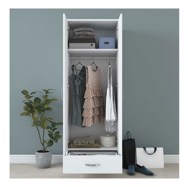  Šatní skříně Bastet 103 (bílá)