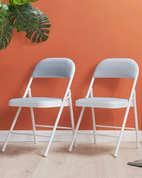 Set 4 ks konferenčních židlí Segar (šedá)