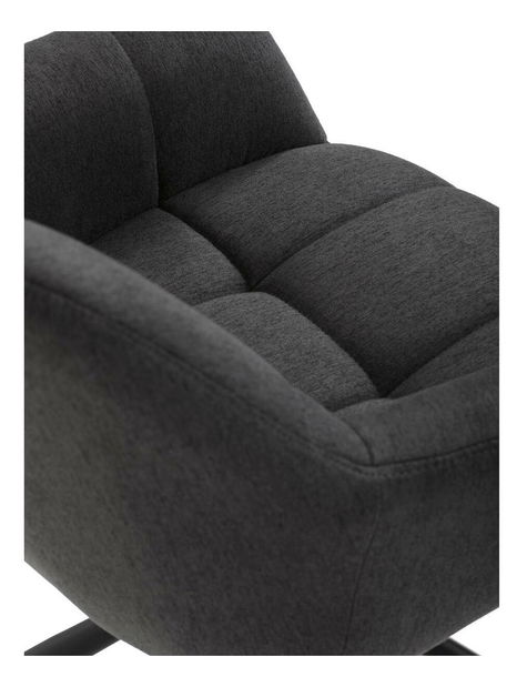 Jídelní židle Hogares (tmavě šedá)