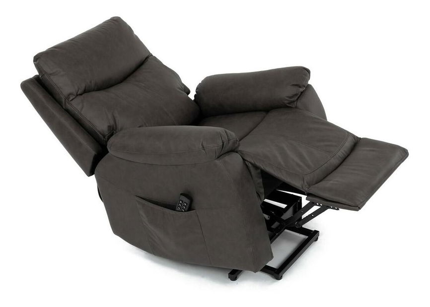 Polohovací křeslo Turbia (hnědá)