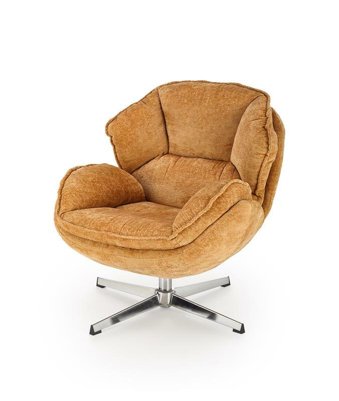 Křeslo Gaudio (hořčicová)