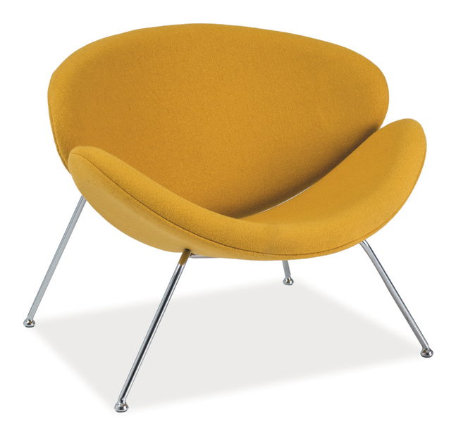 Relaxační křeslo Salah (zázvorová)