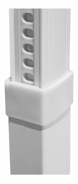 Zahradní slunečník 300 cm SAVISSI (hliník) (tmavě šedá)