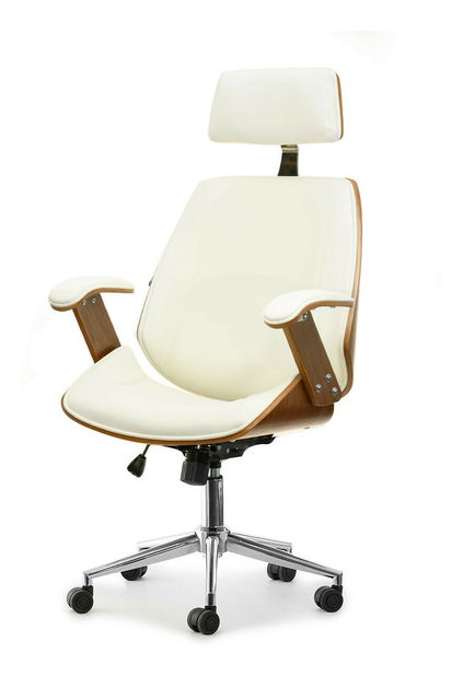 Kancelářské křeslo Frankovstain (krémová)