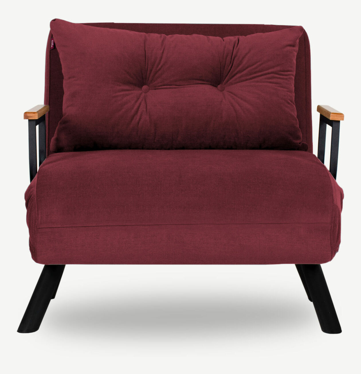 Rozkládací křeslo Sandy (bordó)