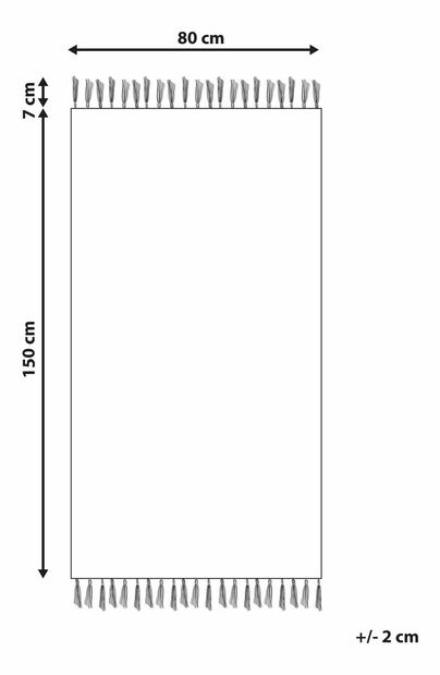 Koberec 80 x 150 cm Pakarie (vícebarevná)