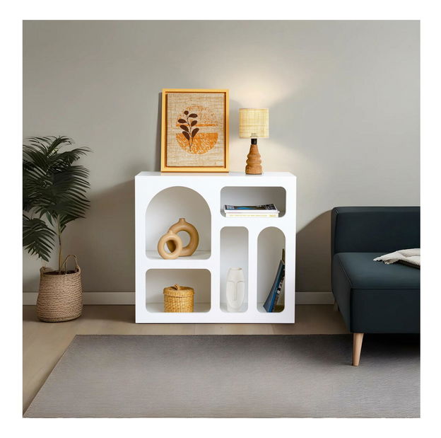 Regál Lesana (bílá)