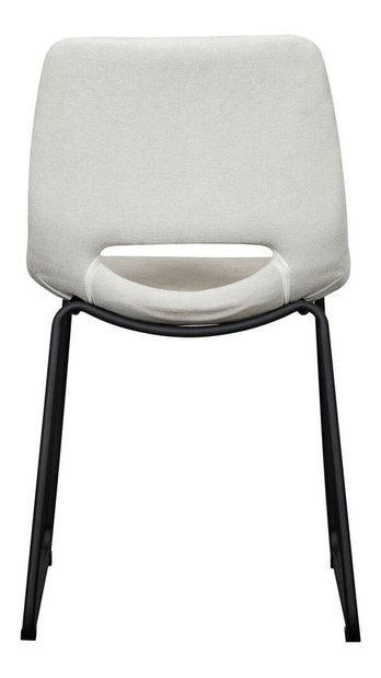 Jídelní židle Pansy (bílá + černá)