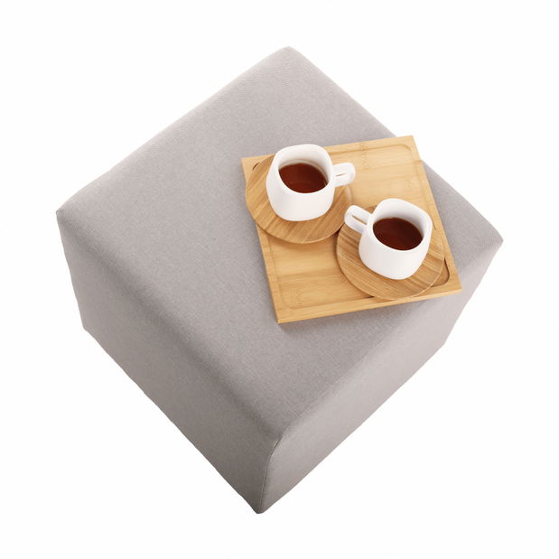 Taburet Branno (šedá)