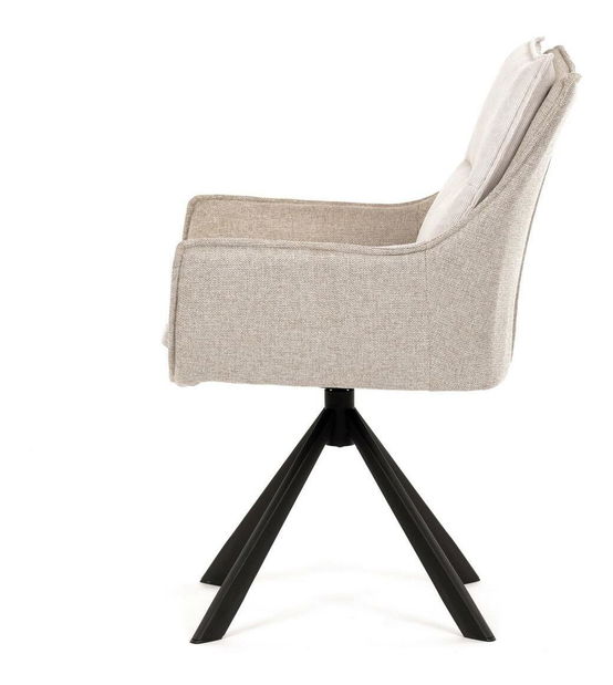 Jídelní židle Defiende (krémová)