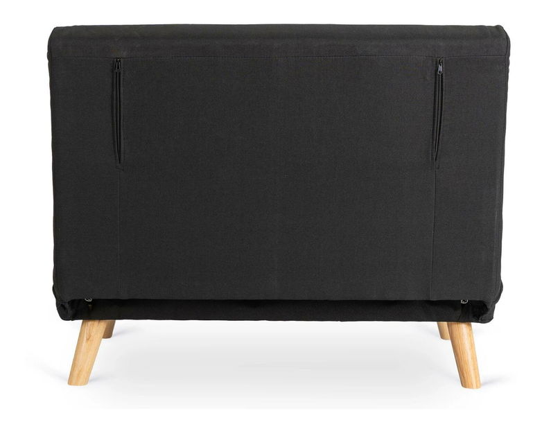 Rozkládací křeslo Motecacleta 2 (černá)