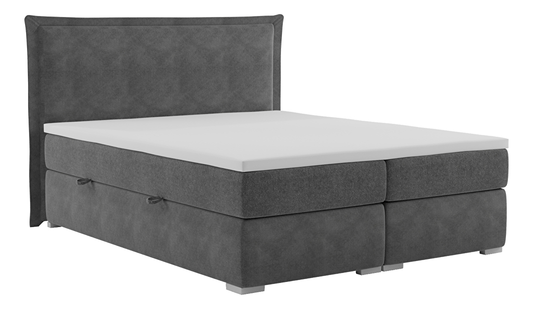 Manželská postel Boxspring 180 cm Topass (s úložným prostorem)