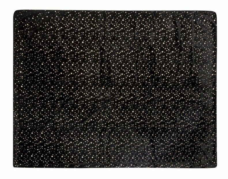 Deka 150 x 200 cm Alaza (černá)