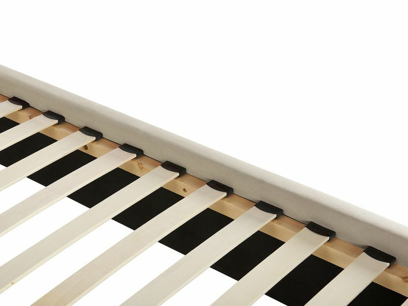 Manželská postel 180 cm Aidan (béžová) (s roštem)