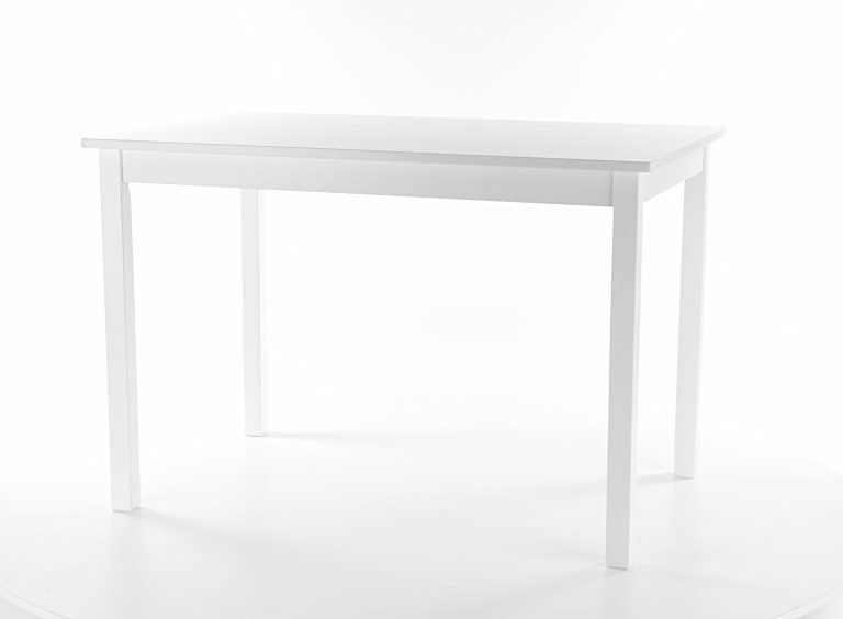 Jídelní stůl Franklyn (bílá + bílá) (pro 4 osoby)