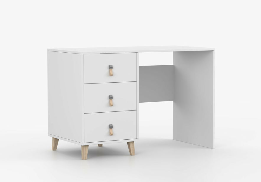 Psací stolek Figu (bílá)