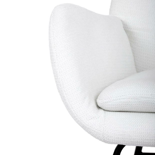 Houpací křeslo Alcanzaba (bílá)