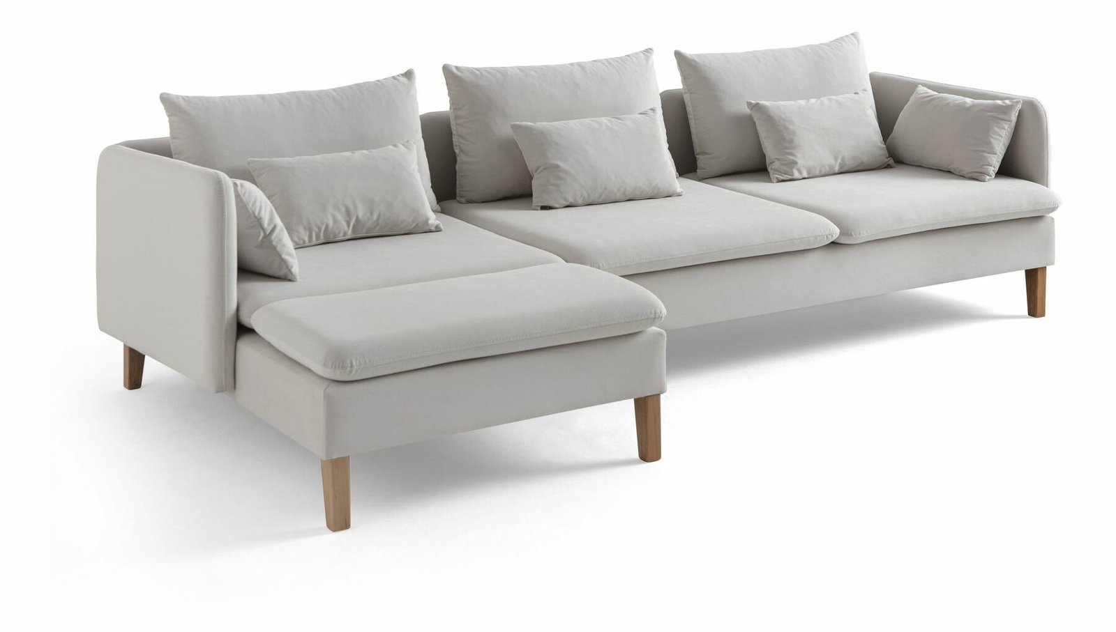 Rohová sedačka Flexxia (krémová) (L)