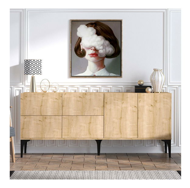 Skříňka Aliex 10 (dub safírový)