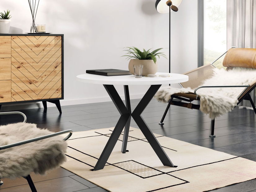 Konferenční stolek Sotekas M6 (dub artisan + černá)