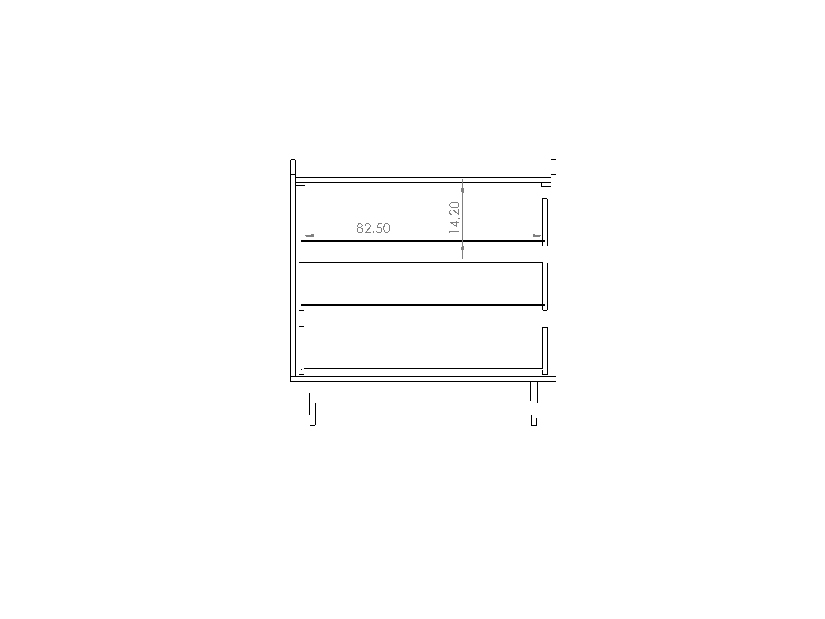 Komoda Vasecta K3SZ (dub brandy castello)