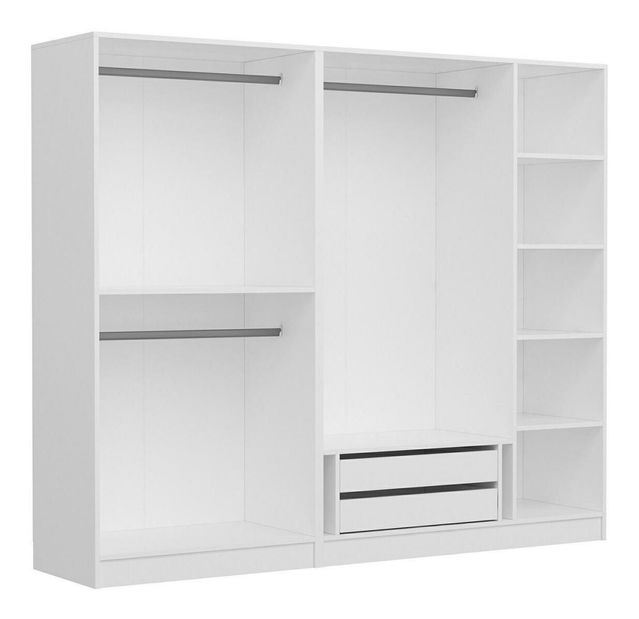 Šatní skříň Kalia 3816 (bílá)