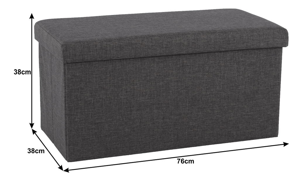 Taburet Osbournby (šedá)