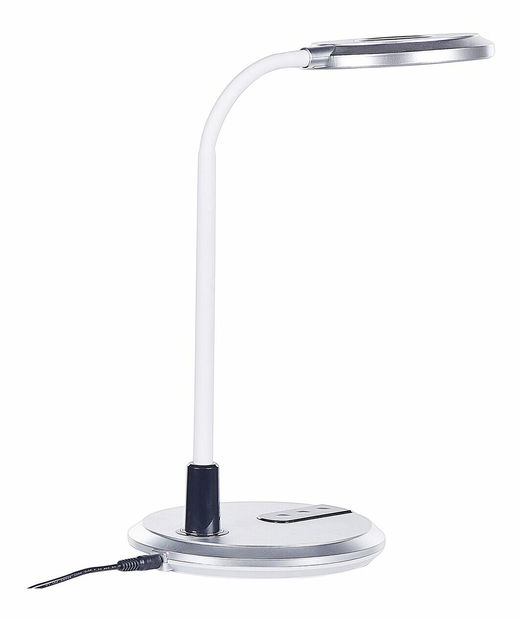 Stolní lampa Cormac (stříbrná)