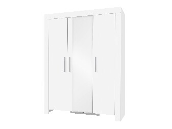 Šatní skříň Camber C1 (bílá)