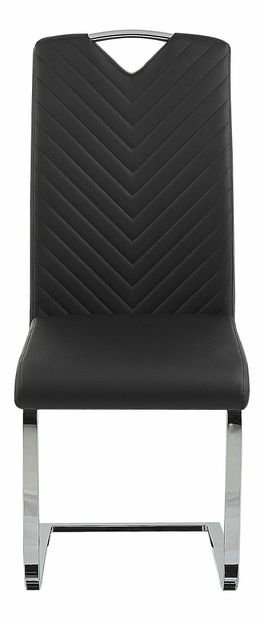 Set 2 ks. jídelních židlí PINACCO (černá)