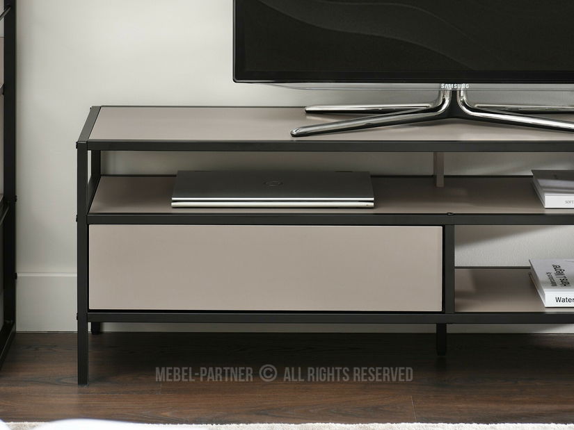 TV stolek/skříňka Subsidios (černá)