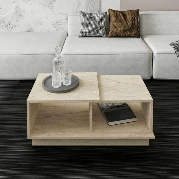 Konferenční stolek Concepto (travertin)