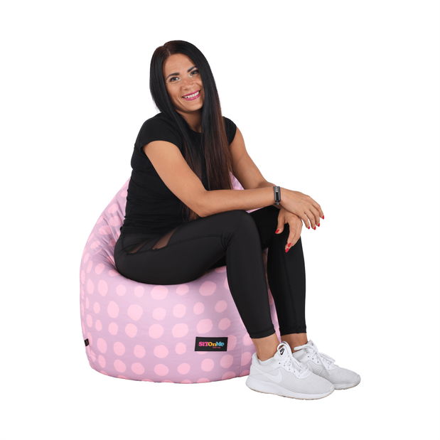 Sedací vak Teldo (růžová)