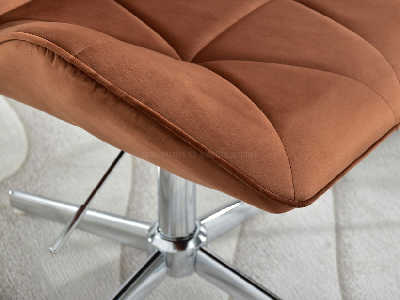 Křeslo Velma S (měděná + chromová)