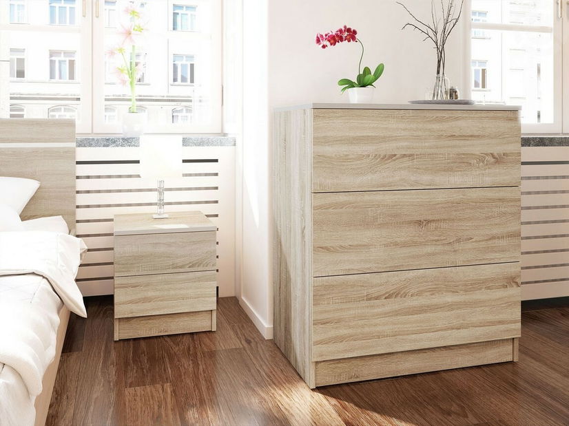 Ložnice Vista (dub sonoma)