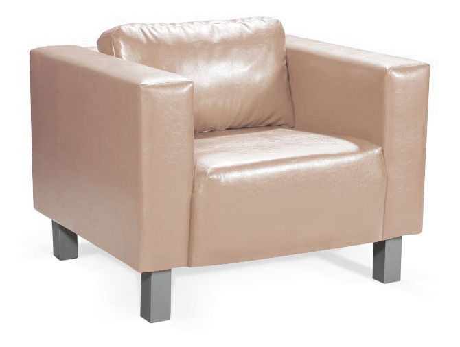 Křeslo Valiano I (světle hnědá)