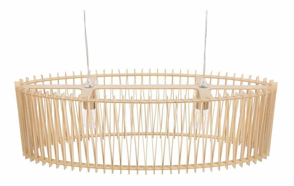 Závěsná lampa CHERIA (světlé dřevo)