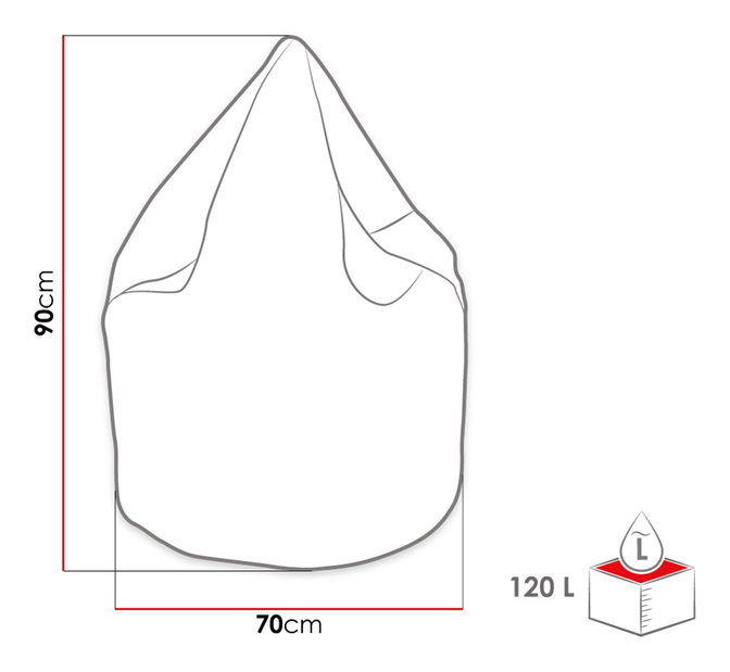 Moderní křeslo Cassara Mini 120 L (lux 05)