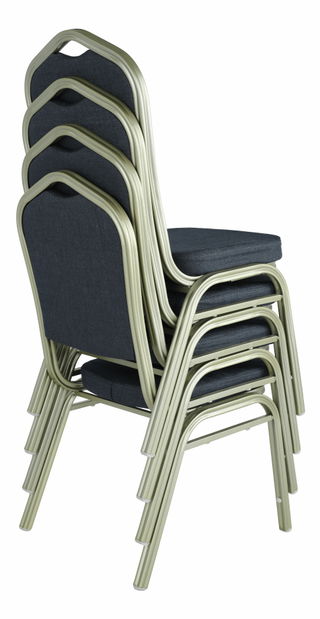 Jídelní židle Zoni (šedá + šampaňské) *bazar