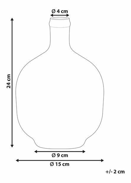 Váza Parza (zelená)