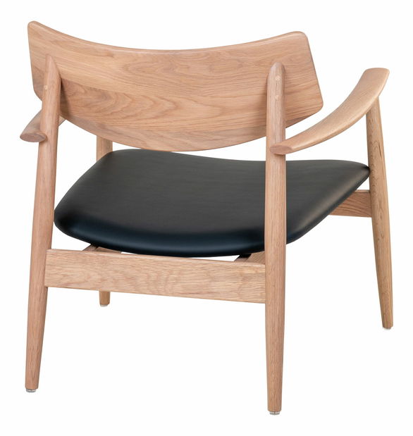 Křeslo Oliveria 1 (přírodní + černá)