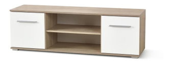 TV stolek/skříňka Vida RTV-1 (dub sonoma + bílá)