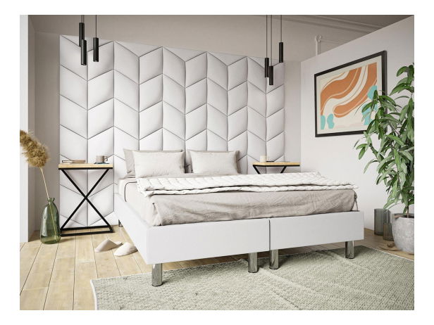 Čalouněný panel Pag 30x30 cm (růžová) *výprodej