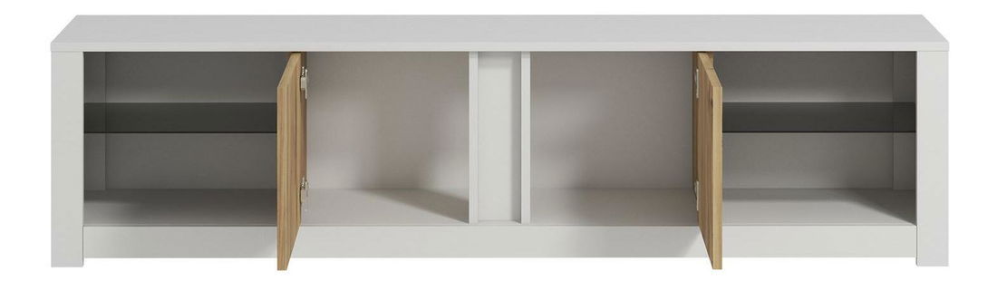 TV stolek/skříňka Adios (dub bílý)