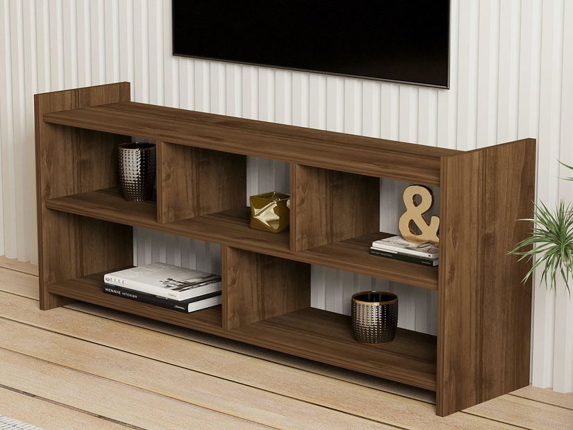 Regál Sakeko 5 (ořech)