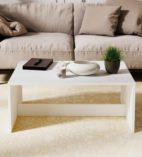 Skříňka Poli (bílá + dub safírový)