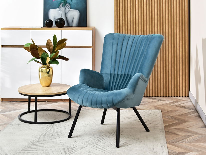 Designové křeslo Lanzaris (zlatá)