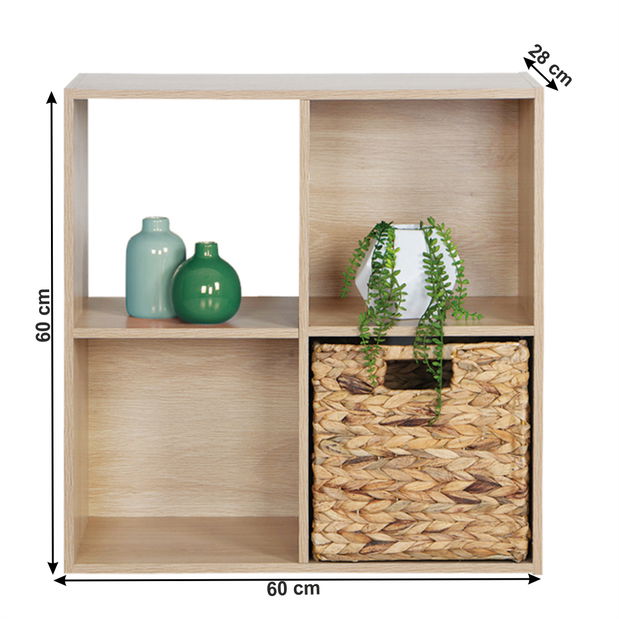 Regál Prosper (dub přírodní)